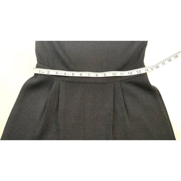 St. John Evening by Marie Gray Women's Halter Jumpsuit Black Sleeveless Size 10 - Picture 4 of 15